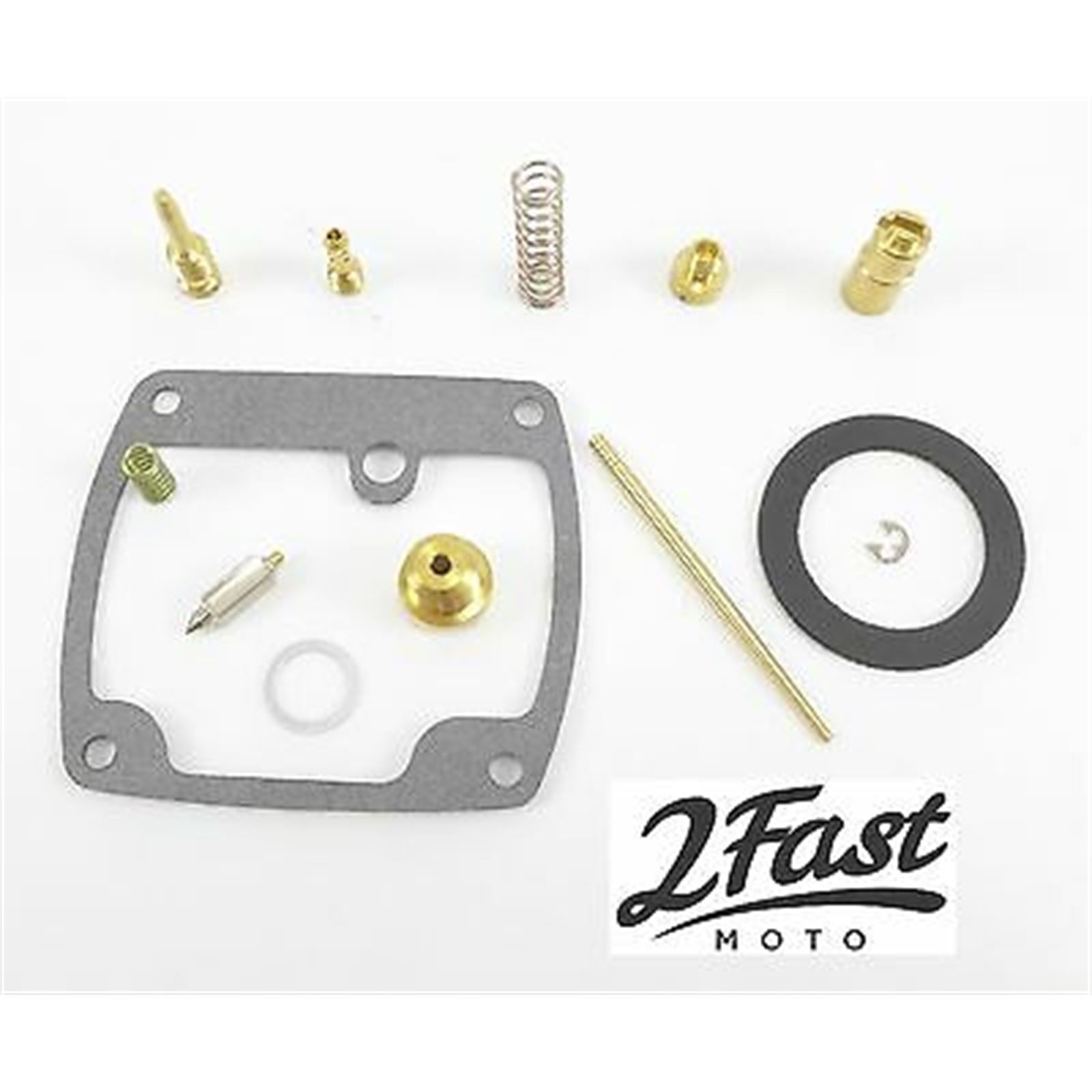 2FastMoto Carburetor Rebuild Carb Repair Kit For Kawasaki KH400 S3 2fm-25-93351_628788