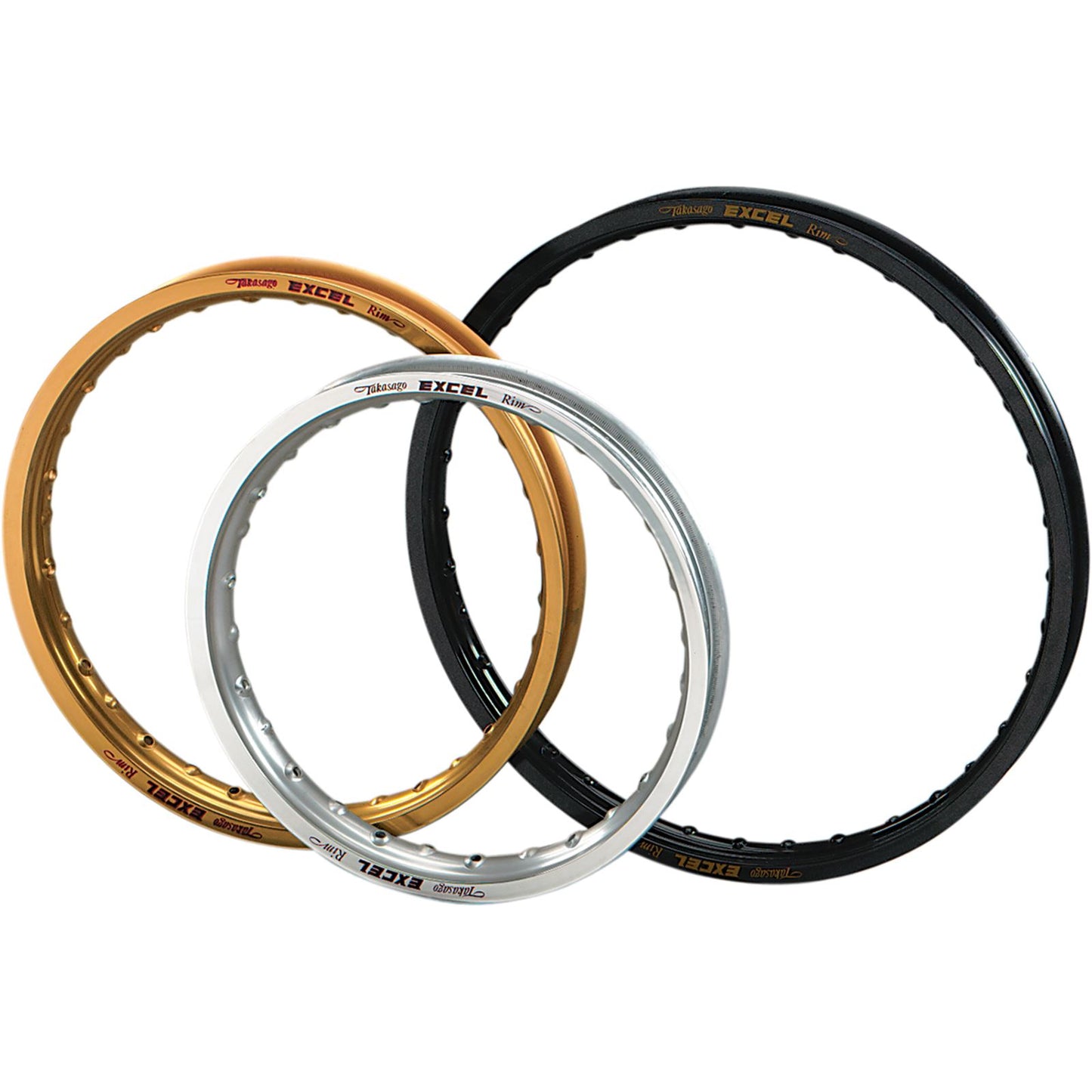 Excel Rim Next Generation Pro Series Front Wheel Set 21 x 1.60 Black Hub/Black Rim [MPN: 2F1AK40]_383252