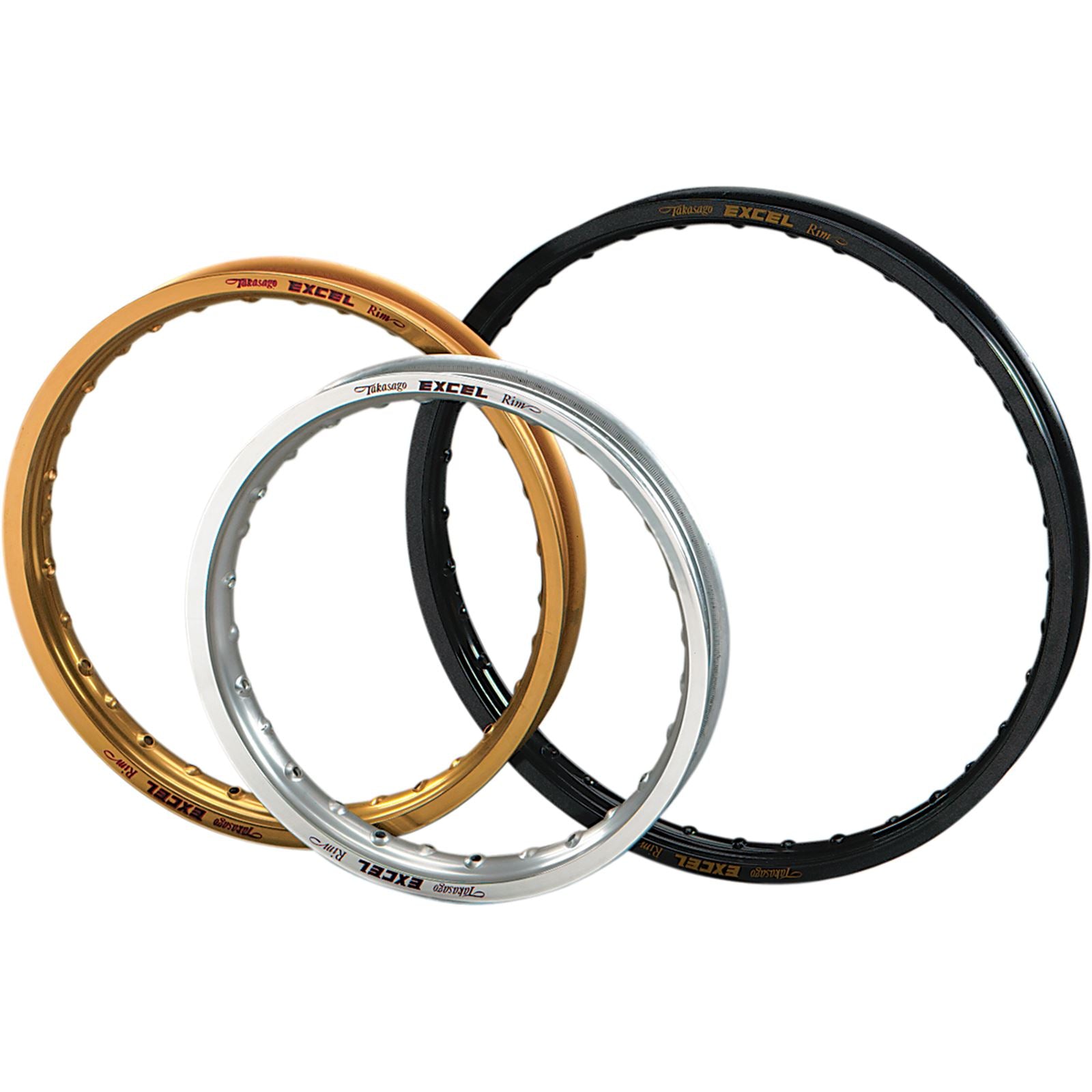 Excel Rim Next Generation Pro Series Front Wheel Set 21 x 1.60 Black Hub/Black Rim [MPN: 2F1AK40]_383252