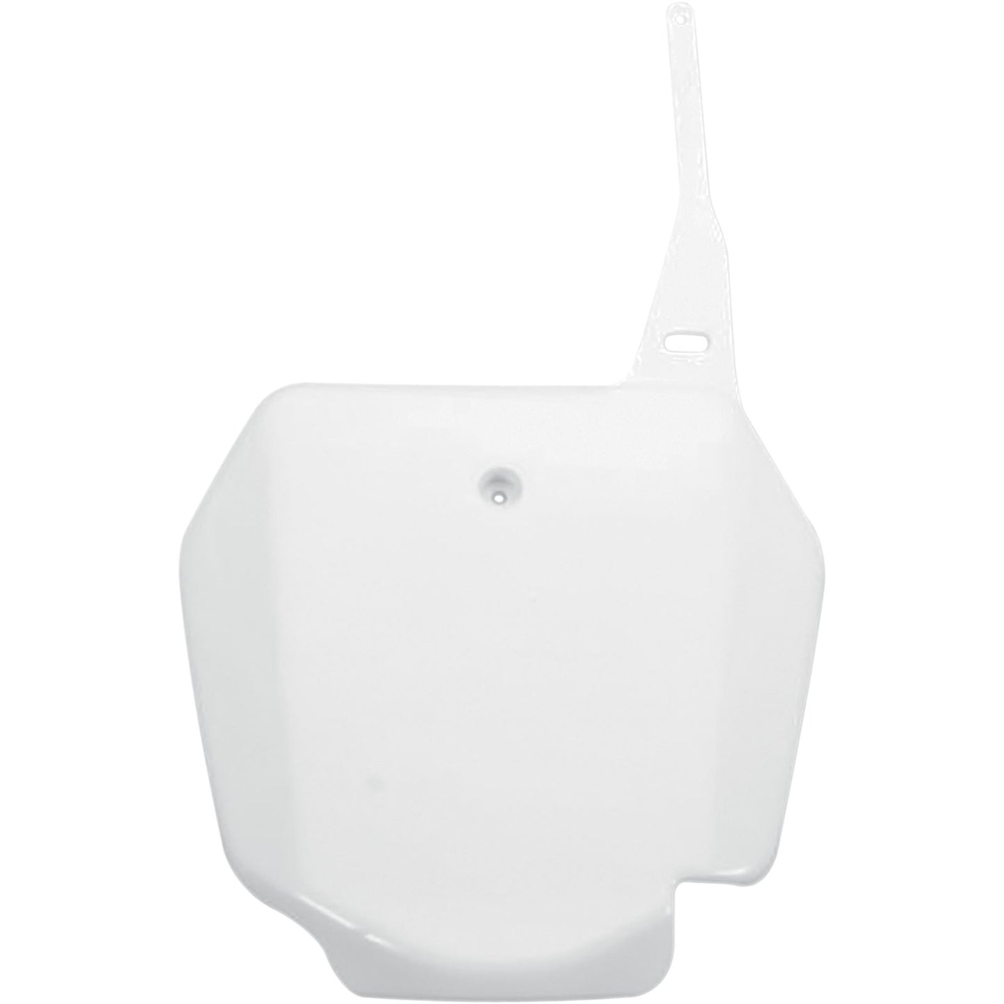 UFO Plastics Front Number Plate for Suzuki - White [MPN: SU03968-041]_487349