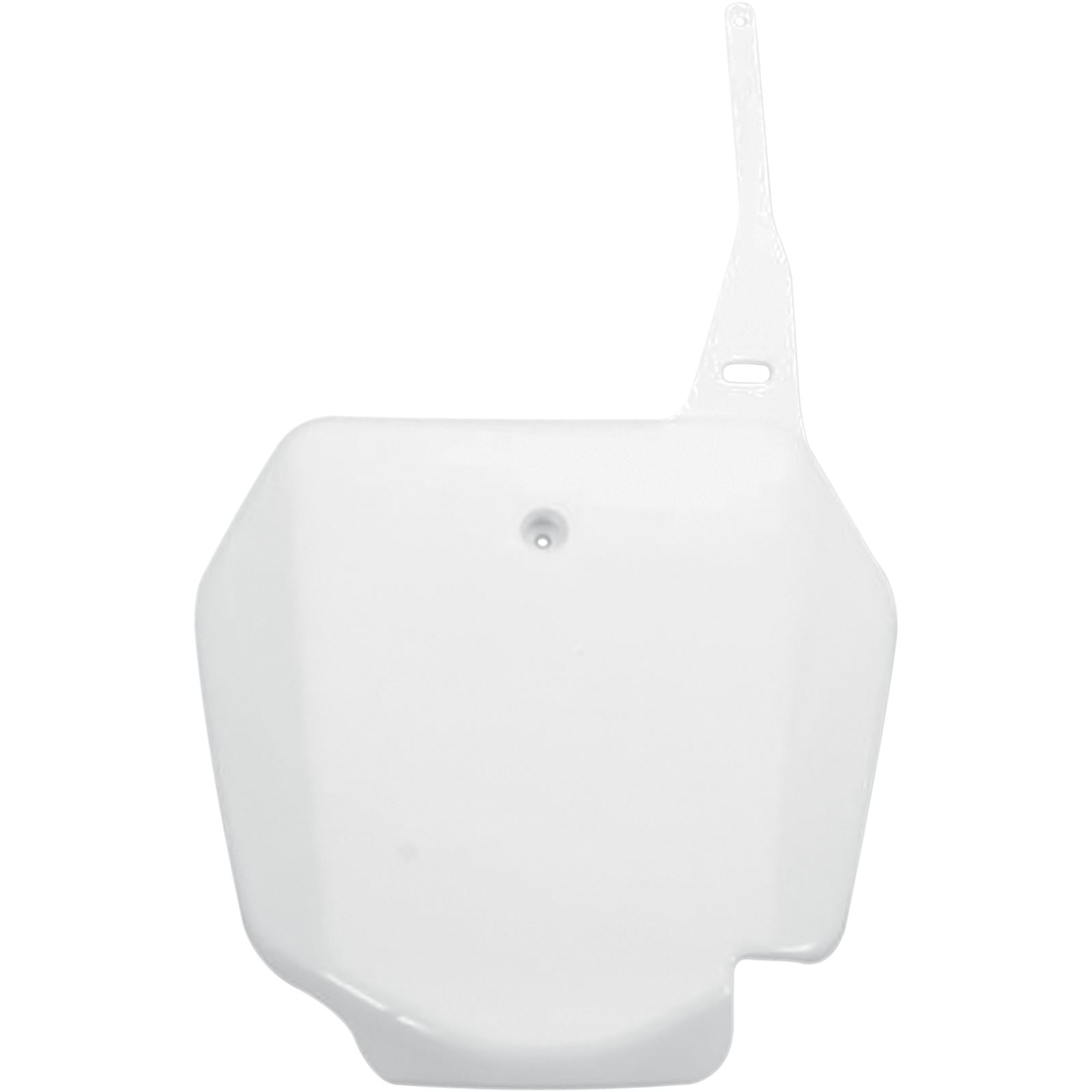 UFO Plastics Front Number Plate for Suzuki - White [MPN: SU03968-041]_487349