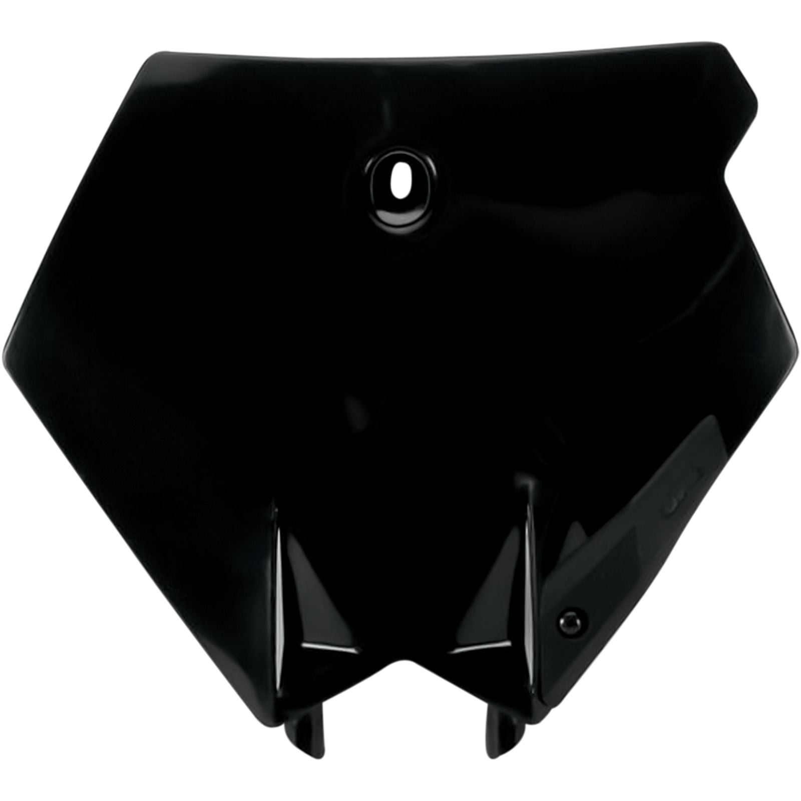 UFO Plastics Number Plate for KTM - Black [MPN: KT03075-001]_487373