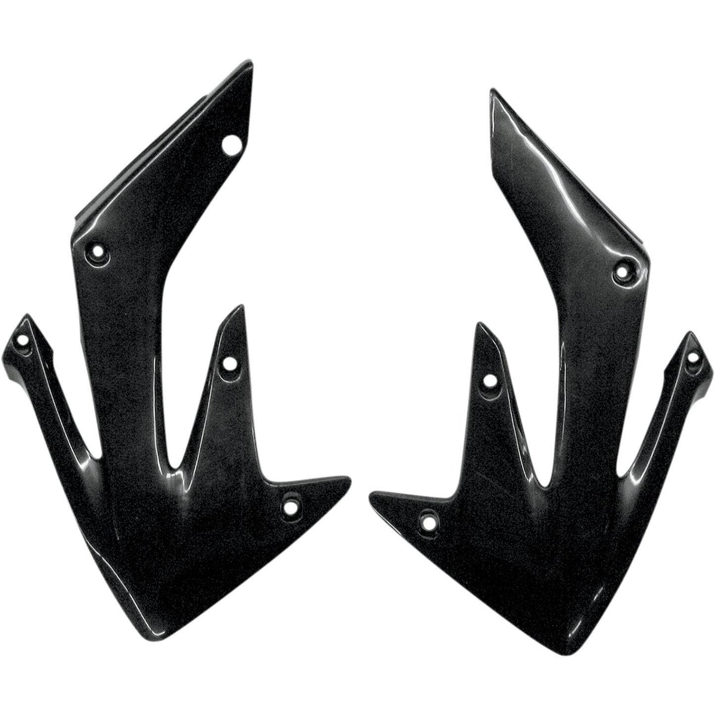 UFO Plastics Radiator Covers - CR 250 F - Black [MPN: HO03634-001]_486350