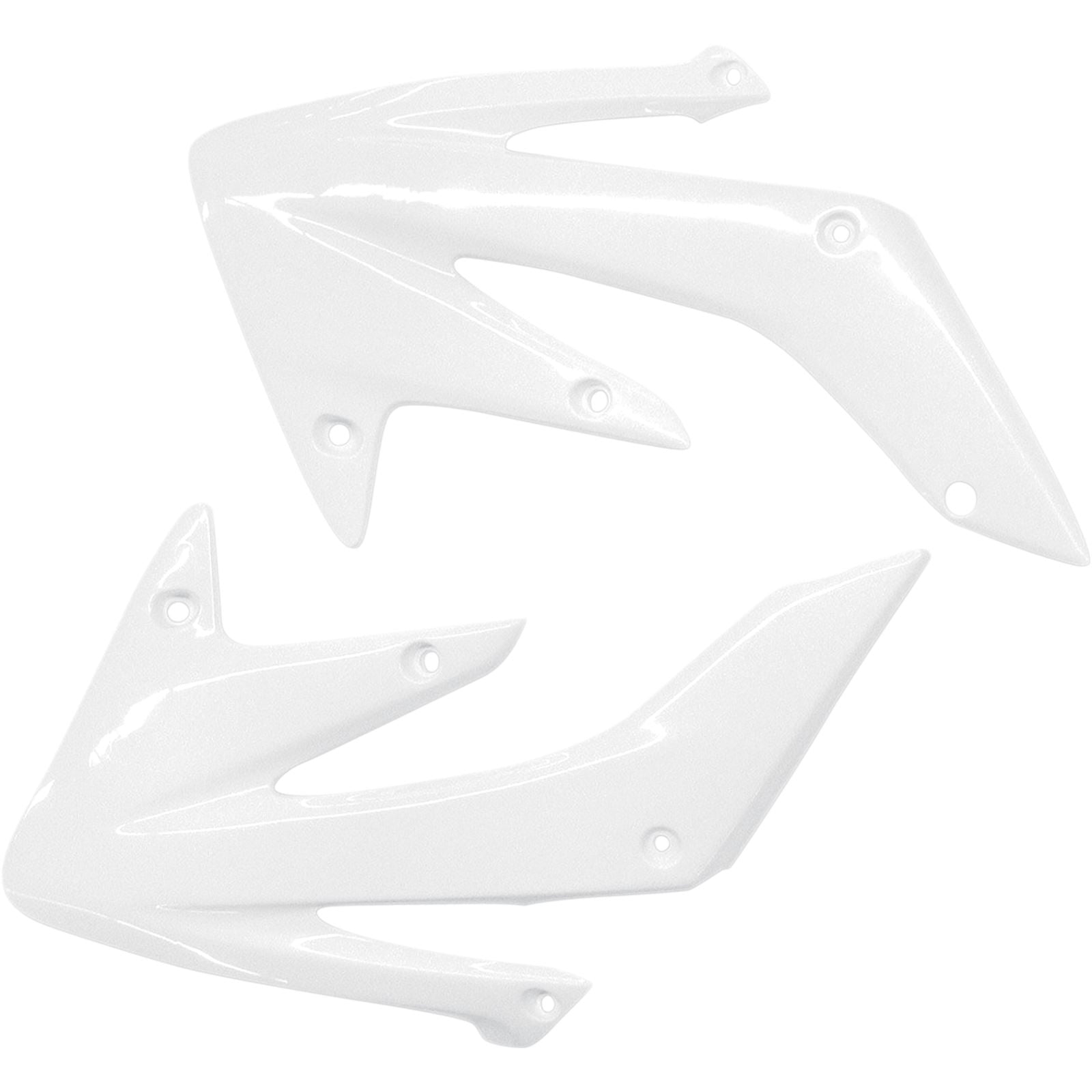UFO Plastics Radiator Covers - CR 250 F - White [MPN: HO03634-041]_486351