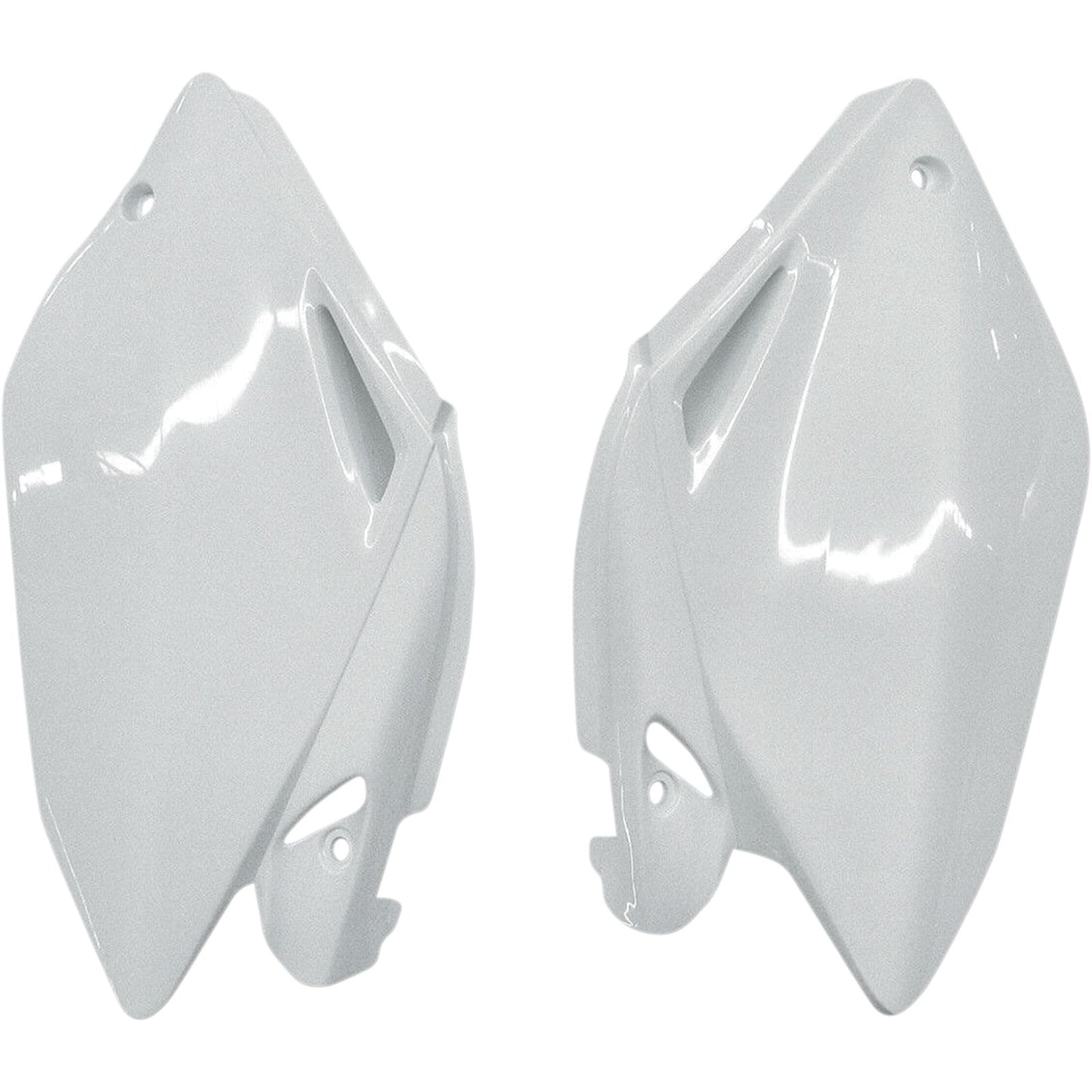 UFO Plastics Side Panels - CR250F - White [MPN: HO03635-041]_486364