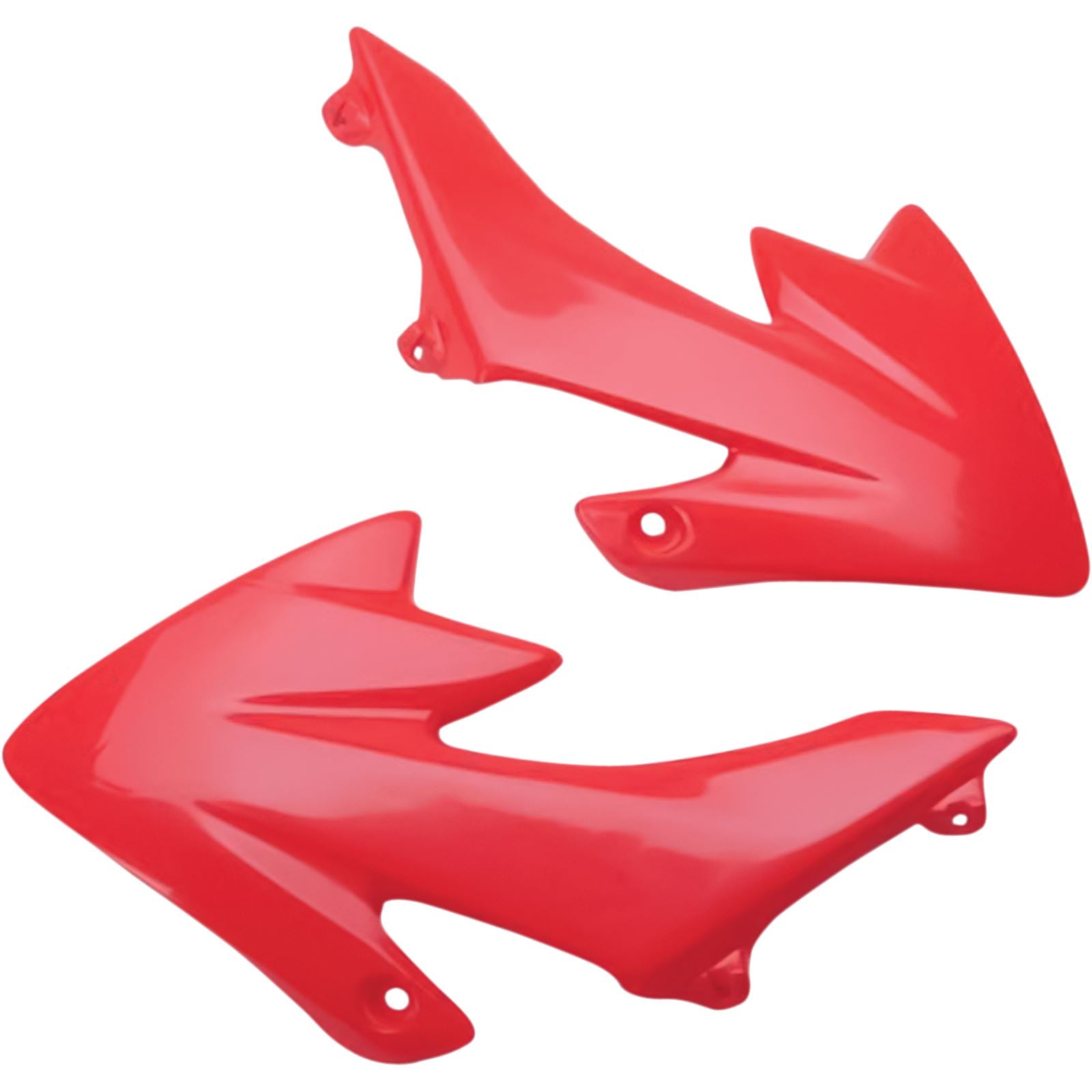 UFO Plastics Radiator Covers for Honda CRF 50 - Red [MPN: HO03643-070]_486374