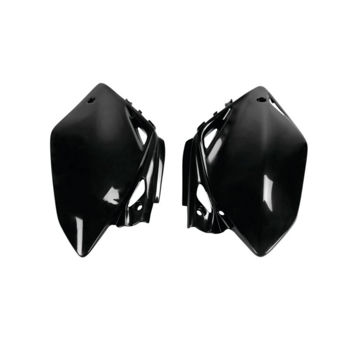 UFO Plastics Side Panels for Honda CRF 450 '05 - Black [MPN: HO03656-001]_869150