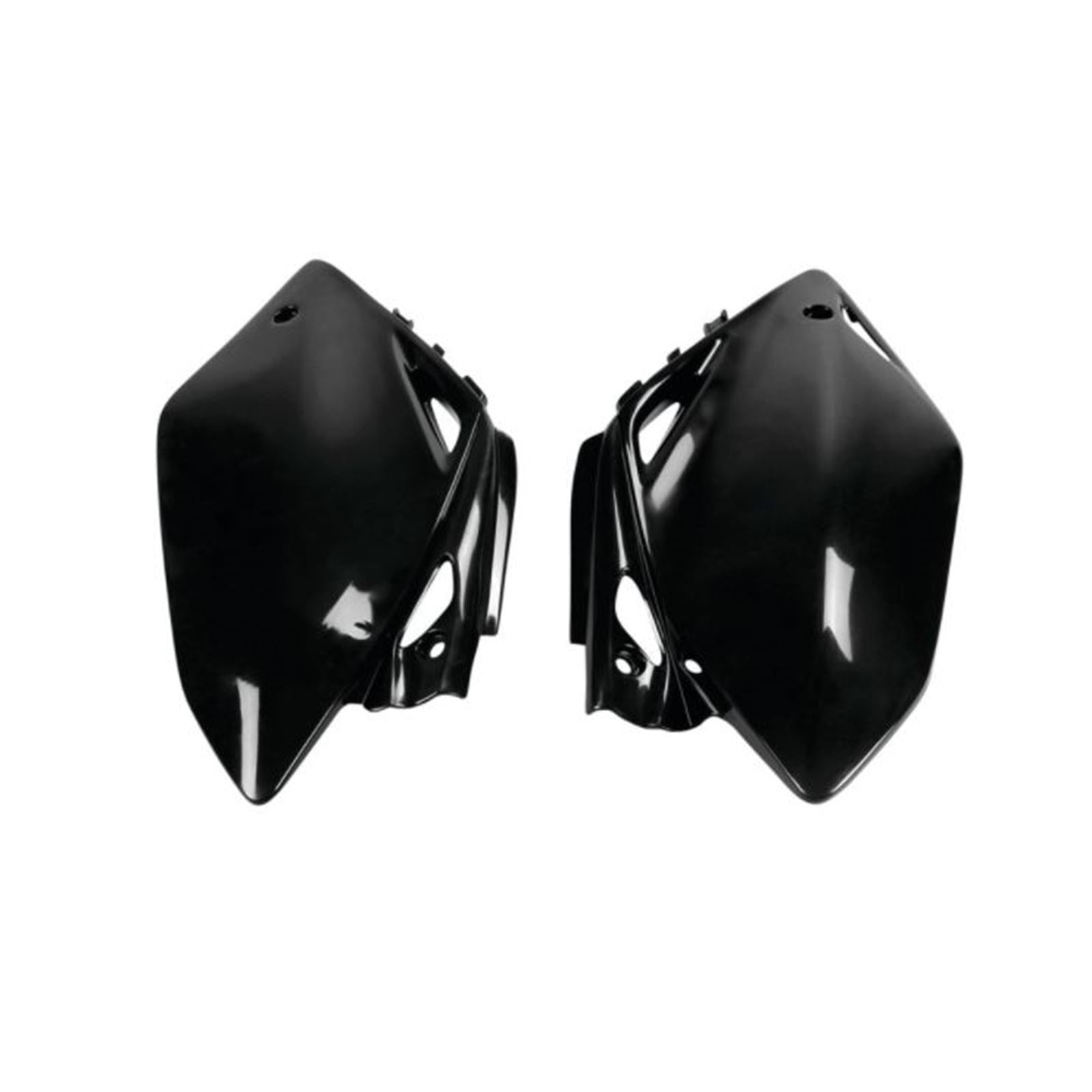 UFO Plastics Side Panels for Honda CRF 450 '05 - Black [MPN: HO03656-001]_869150