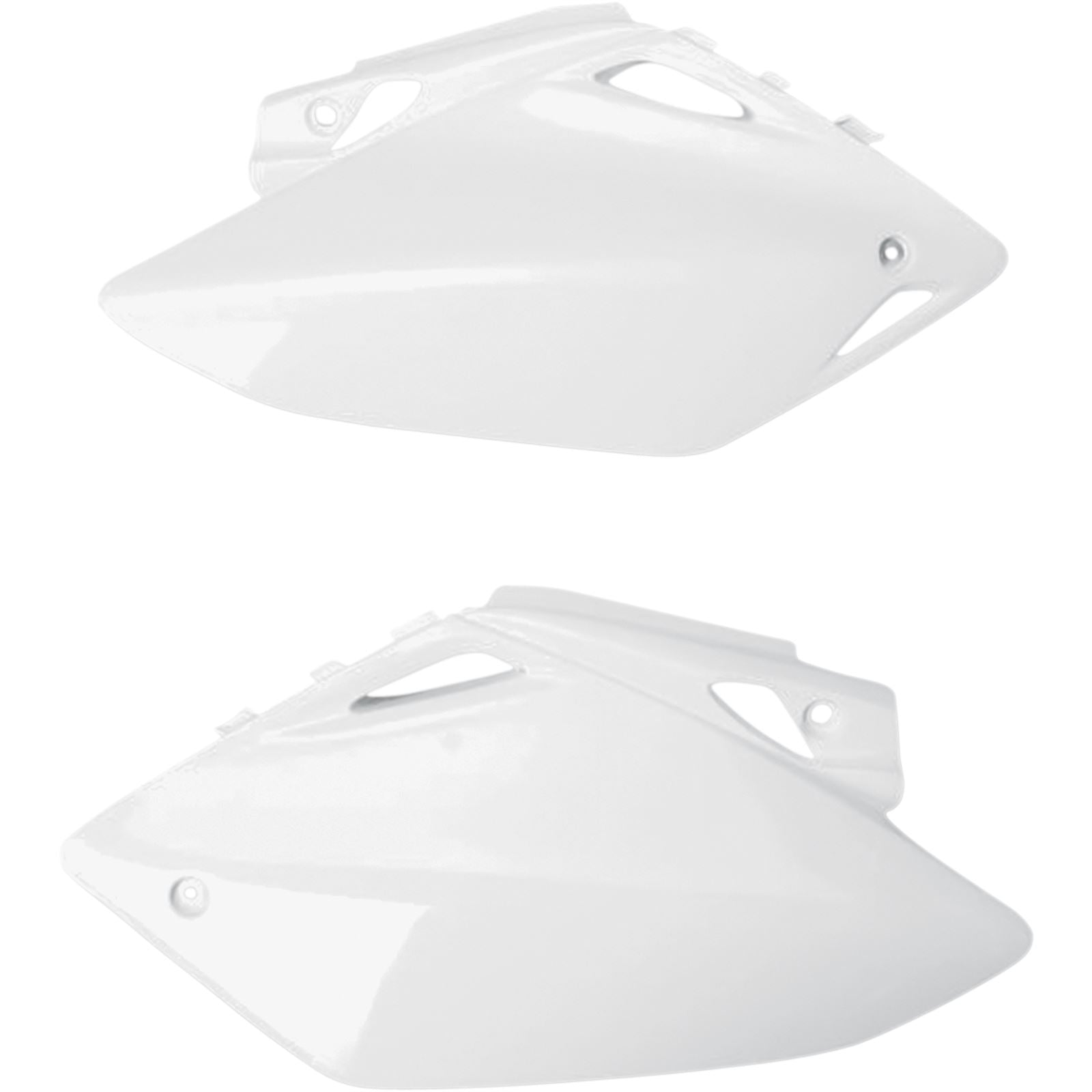 UFO Plastics Side Panels - CRF450 '05 - White [MPN: HO03656-041]_486389