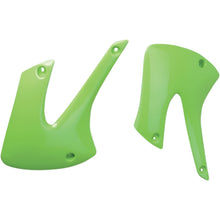 UFO Plastics Radiator Shroud for Kawasaki KX 85 - Green [MPN: KA03717-026]_486386
