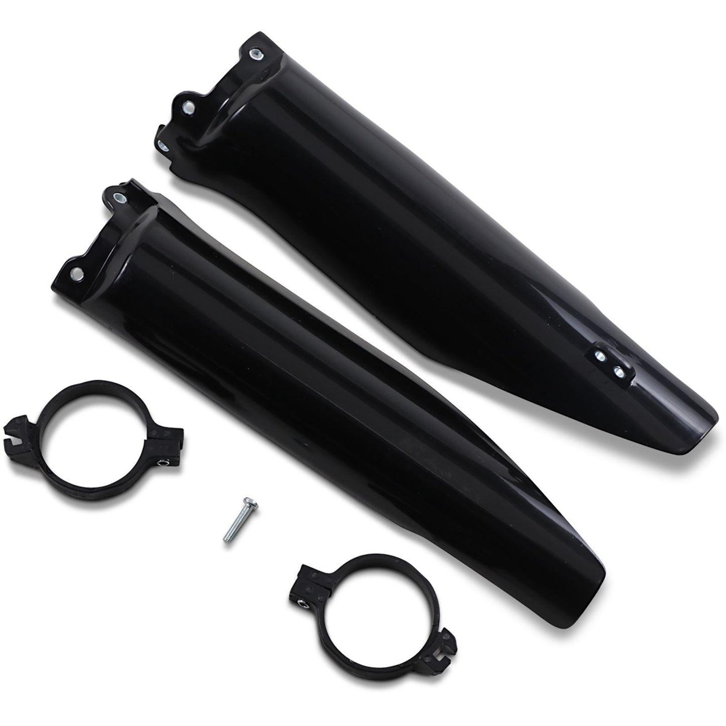 UFO Plastics Fork Cover - Black - KX [MPN: KA03760-001]_1040912