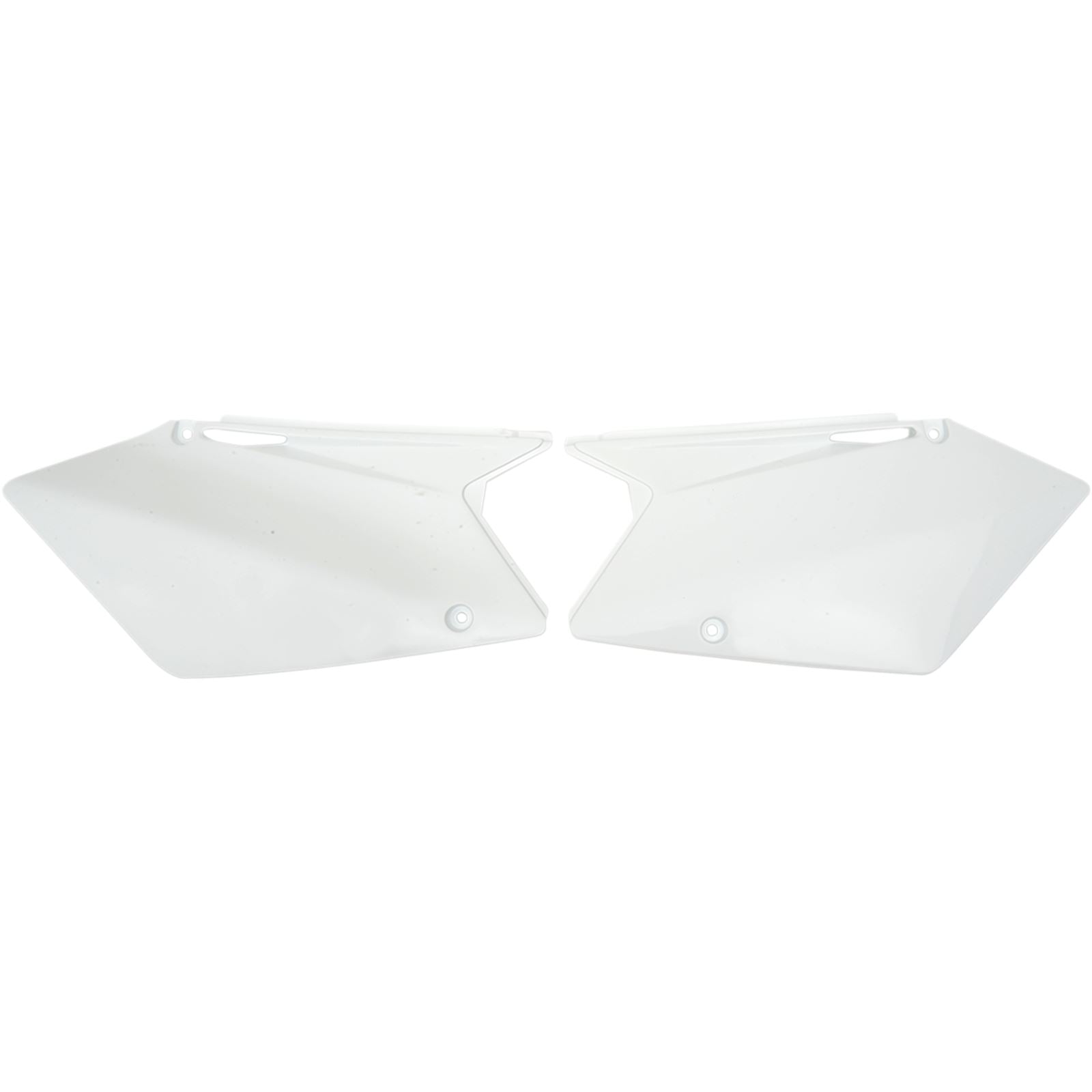 UFO Plastics Side Panels - RMZ 450 - White [MPN: SU03910-041]_486395