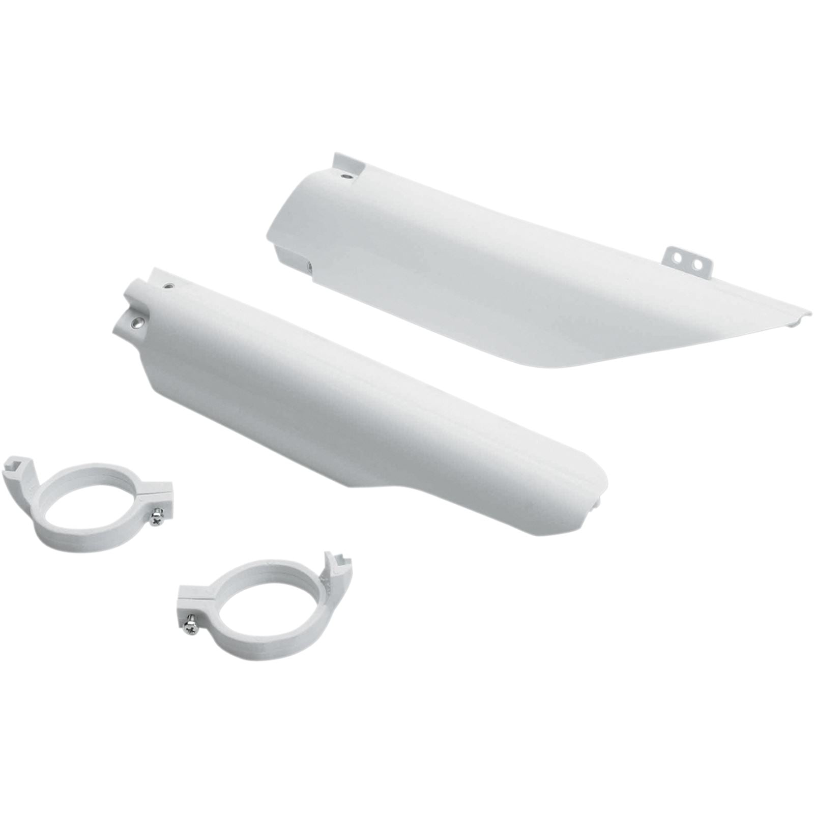 UFO Plastics fork Cover for Suzuki - '04-'05 - White [MPN: SU03998-041]_486273