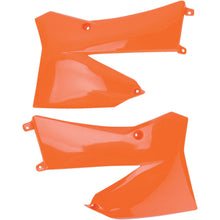 UFO Plastics Radiator Shrouds - 105/85 SX - Orange [MPN: KT03088-127]_486428