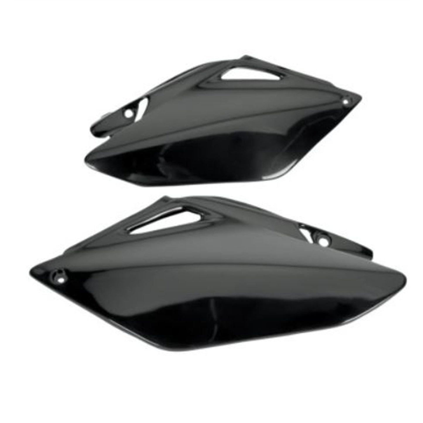 UFO Plastics Side Panels - CRF250R - Black [MPN: HO04606-001]_869155