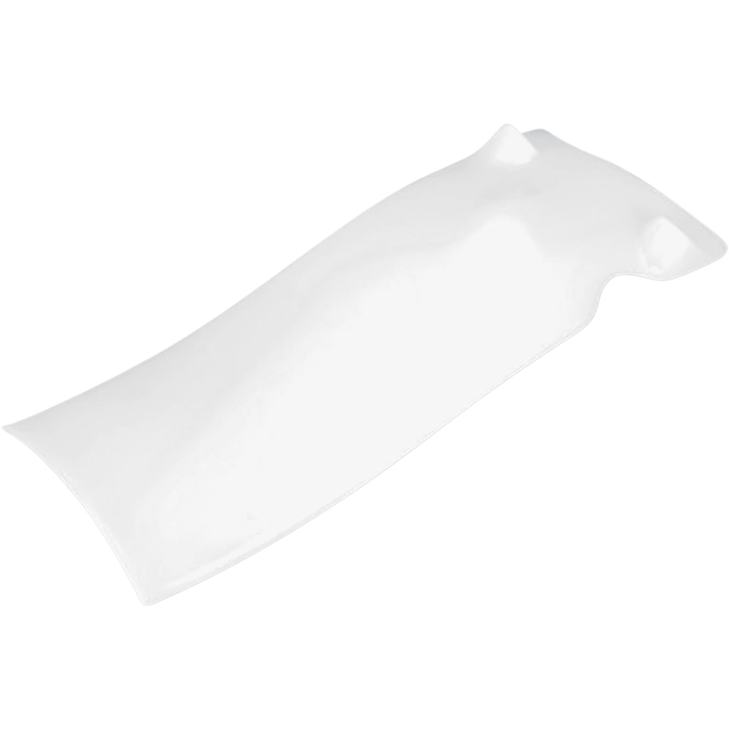UFO Plastics Rear Mud Plate - White - CRF250 [MPN: HO04608-280]_487510