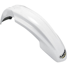UFO Plastics Front Fender - White -  '06-'14 YZ125/250 | WR250F | '06-'11 WR450F | '06-'09 YZ250F/426F/450F [MPN: YA03879-046]_487520