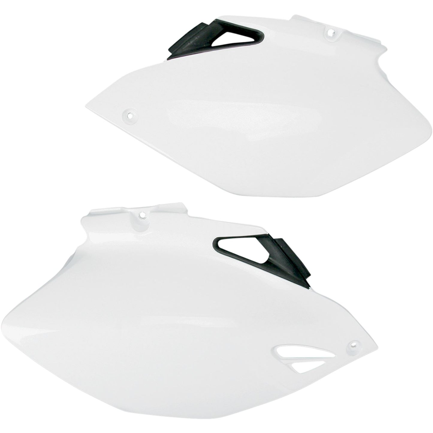 UFO Plastics Side Panels - YZF '06 - White [MPN: YA03883-046]_486411
