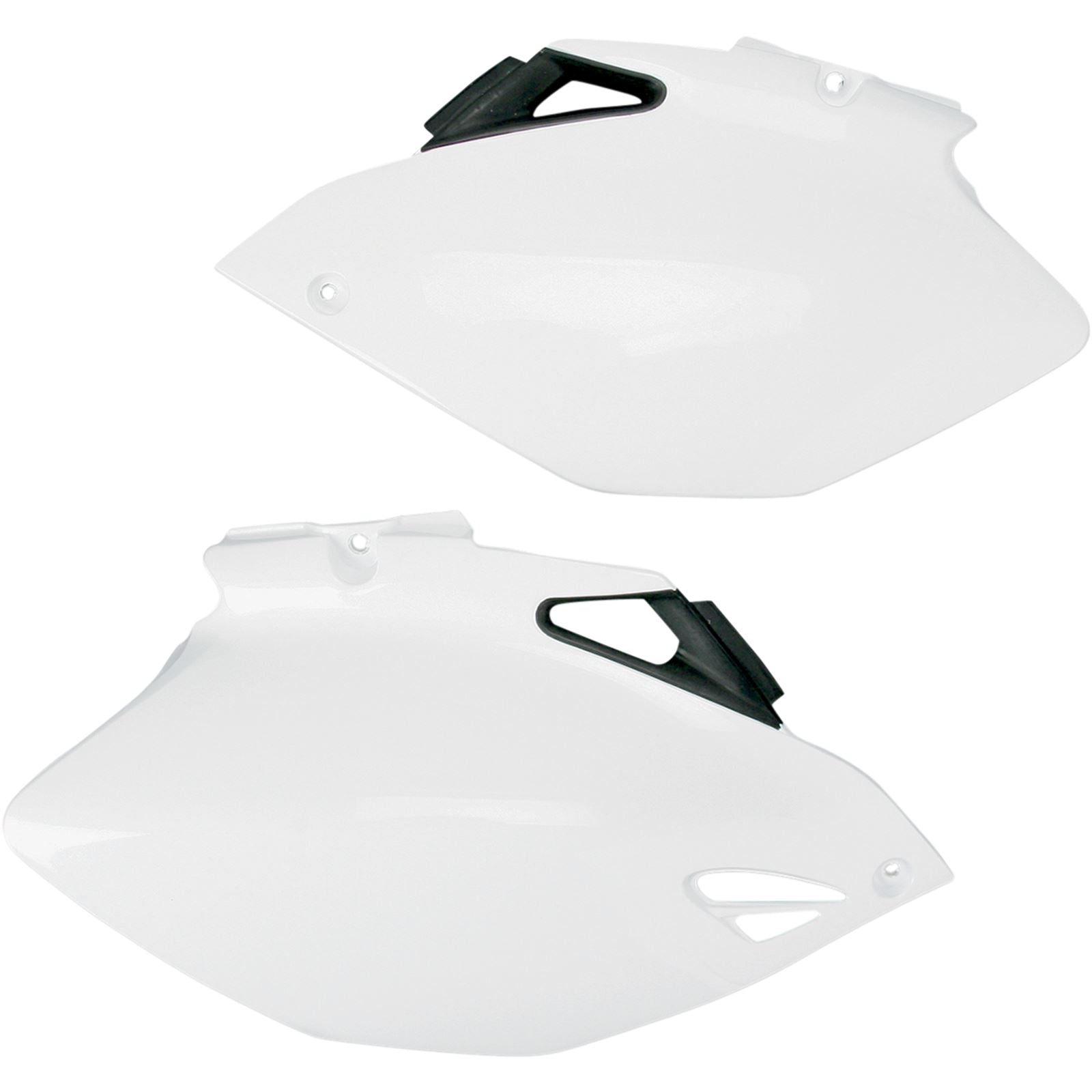 UFO Plastics Side Panels - YZF '06 - White [MPN: YA03883-046]_486411