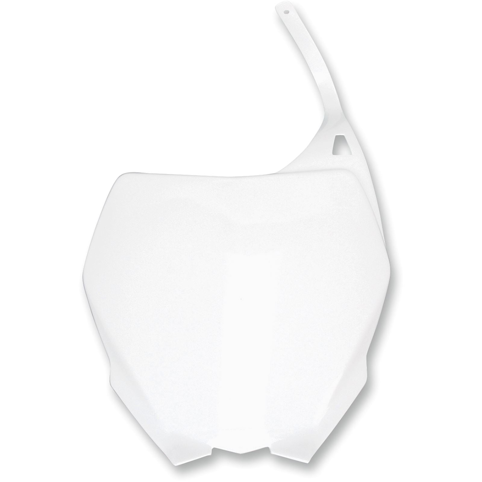 UFO Plastics Number Plate - YZ/YZF '06 - White [MPN: YA03880-046]_486416