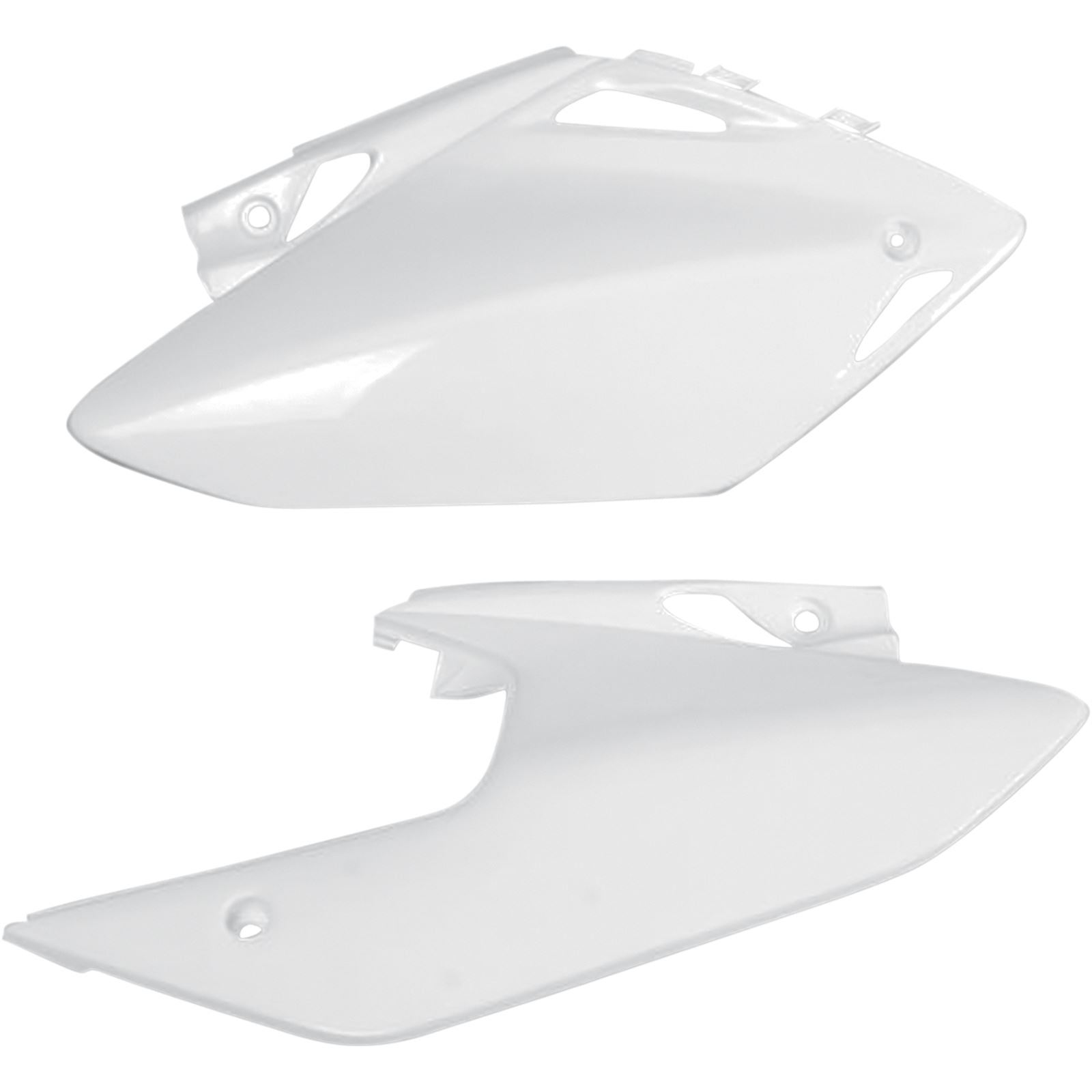 UFO Plastics Side Panels - CRF450X - White [MPN: HO04601-041]_486400