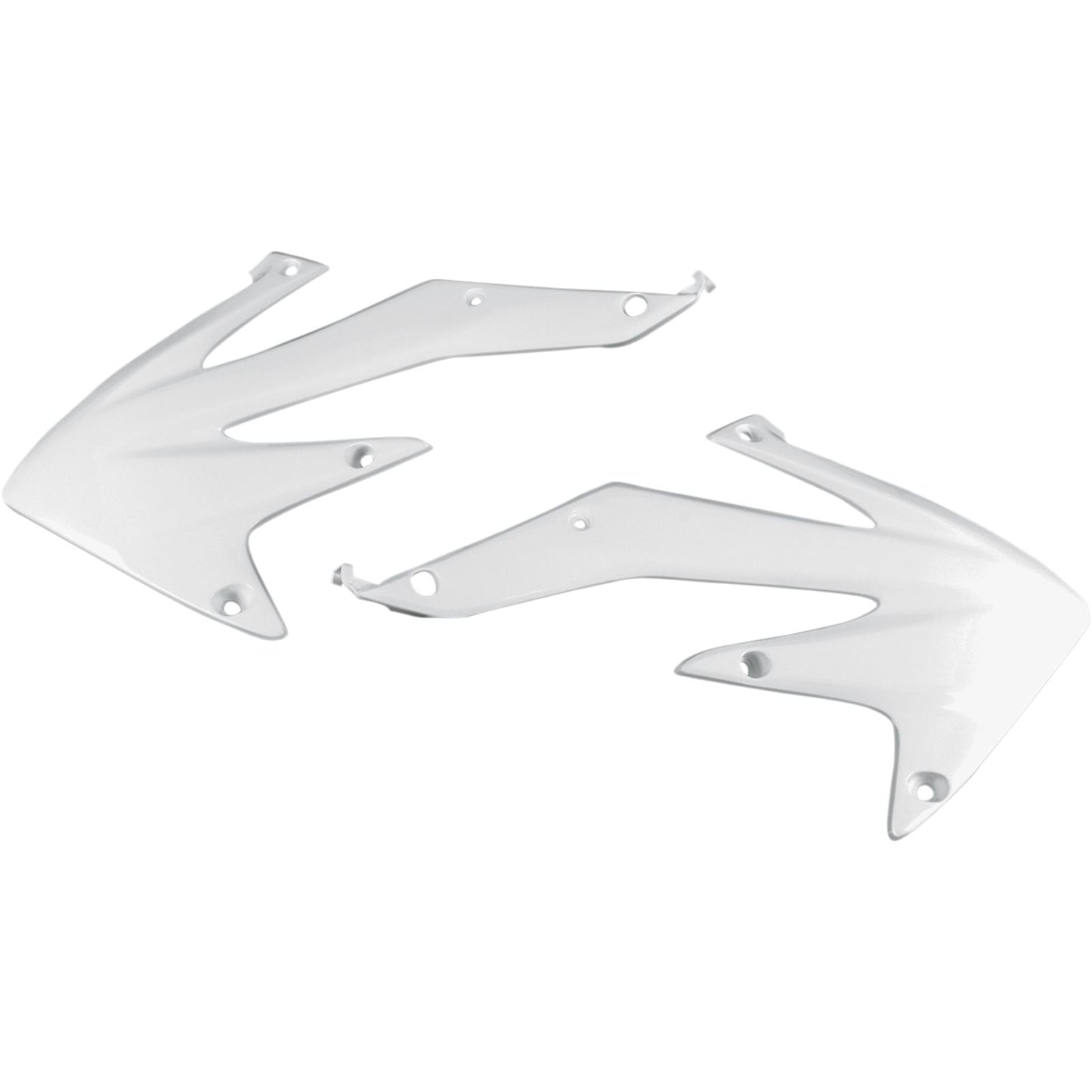 UFO Plastics Radiator Shrouds fits Honda CRF 450 X - White [MPN: HO04600-041]_486398