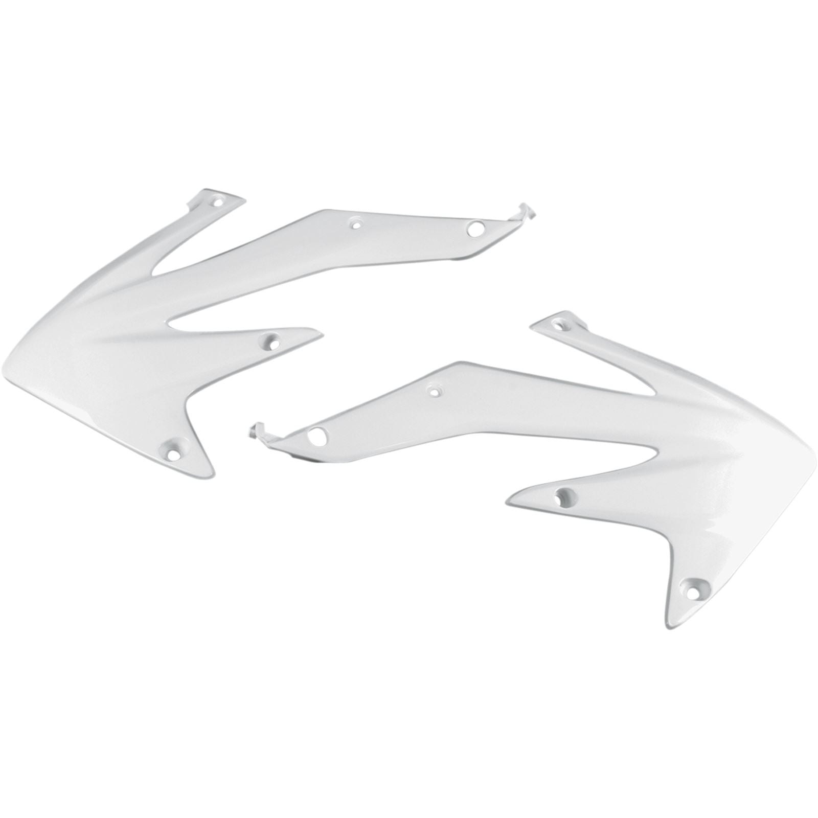 UFO Plastics Radiator Shrouds fits Honda CRF 450 X - White [MPN: HO04600-041]_486398