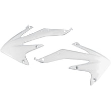 UFO Plastics Radiator Shrouds fits Honda CRF 450 X - White [MPN: HO04600-041]_486398