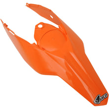 UFO Plastics Rear Fender with Side Panels for '98-'20 KTM Orange [MPN: KT03094-127]_487542