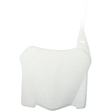 UFO Plastics Front Number Plate - '08 CRF250 - White [MPN: HO04629-041]_486437
