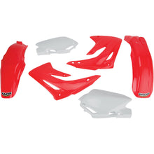 UFO Plastics Replacement Body Kit - OE Red/White - '03-"06 CR85 [MPN: HOKIT109-999]_487480