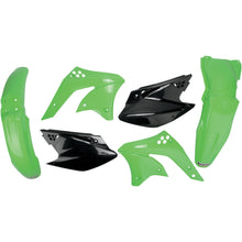 UFO Plastics Body Kit - Green/Black - KXF250 - '08 [MPN: KAKIT210-999]_487565
