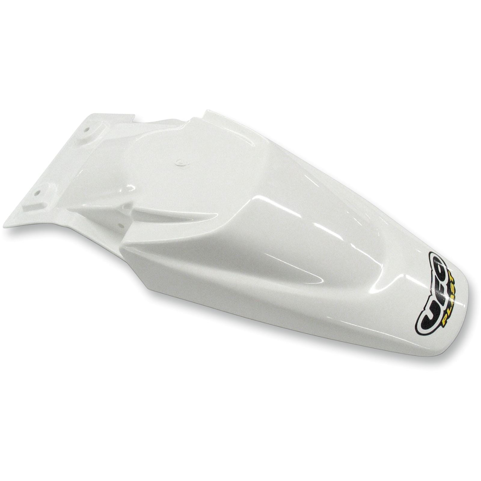 UFO Plastics MX Rear Fender - '00-'20 White - '01-'20 KX65/'03-'06 RM65 [MPN: KA03731-047]_487425