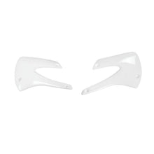 UFO Plastics Radiator Shrouds Fits Kawasaki White [MPN: KA03717-047]_869163