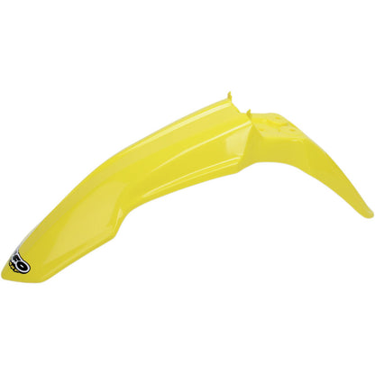 UFO Plastics Front Fender - Yellow - RMZ450 - '08 [MPN: SU04920-102]_487555