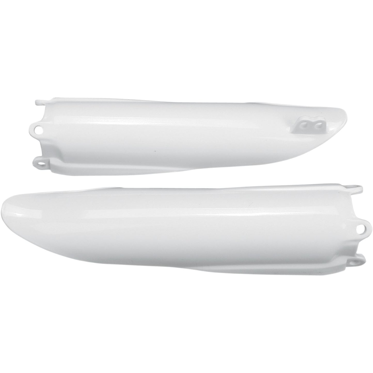 UFO Plastics Fork Cover - White - YZ/YZF - '08 [MPN: YA03896-046]_486292