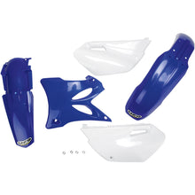 UFO Plastics Body Kit - Blue/White - YZ85 - '02-'06 [MPN: YAKIT306-999]_487494