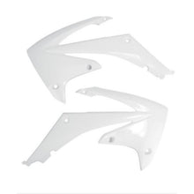 UFO Plastics Radiator Shroud fits Honda CRF 450 '09 - White [MPN: HO04637-041]_869169