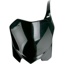 UFO Plastics Front Number Plate - '09 CRF450 - Black [MPN: HO04639-001]_486457