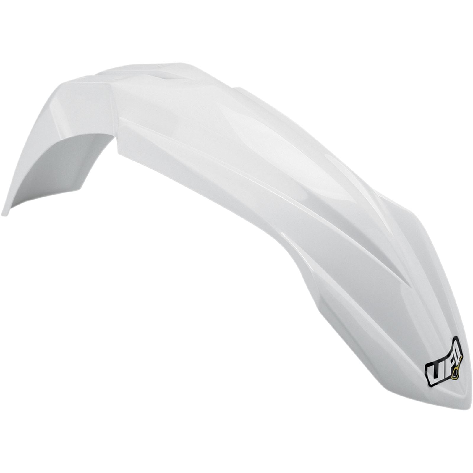 UFO Plastics Front Fender - White - '15-'20 YZ125/250|WR250F|'10-'18 YZ250F|'10-'17 YZ450F|'12-'19 WR450F [MPN: YA04809-046]_487612