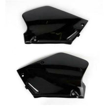 UFO Plastics Side Number Plates for Honda Black [MPN: HO02673-001]_871442