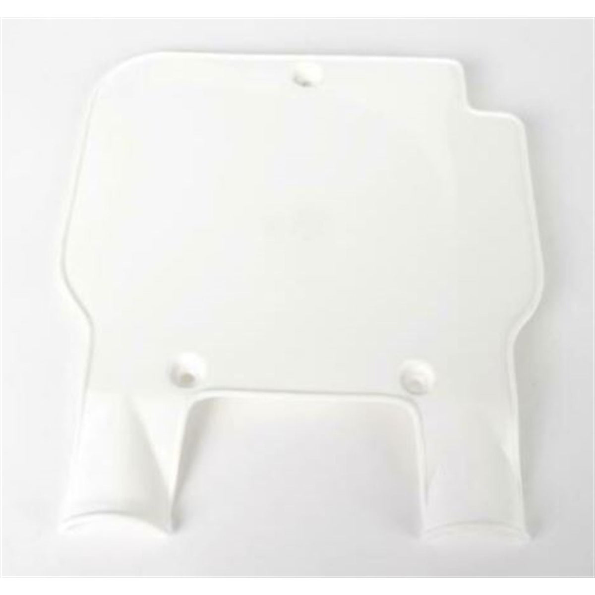 UFO Plastics Front Number Plates Fits Kawasaki White [MPN: KA02720-047]_871467