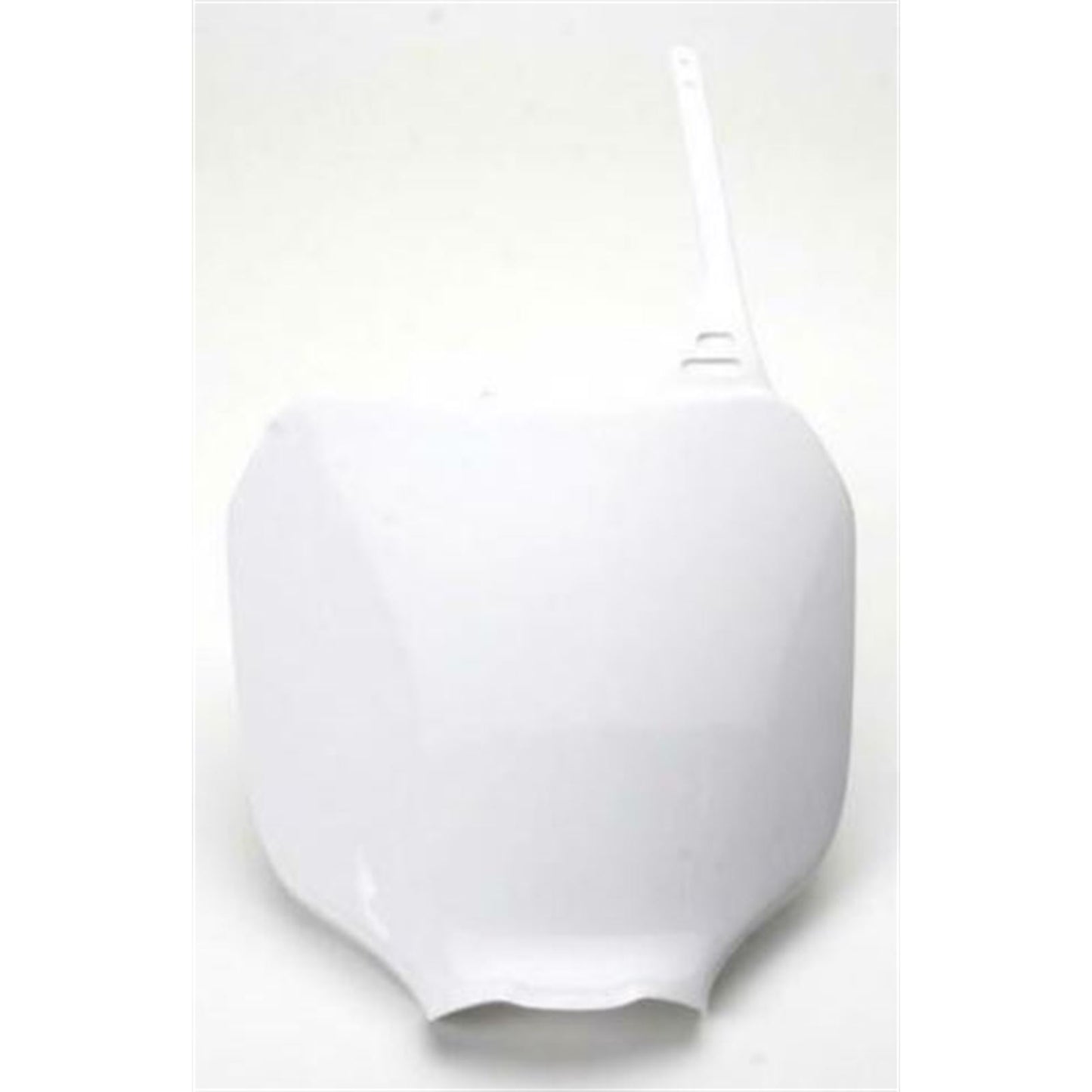 UFO Plastics Front Number Plates for Yamaha White [MPN: YA03823-046]_874653