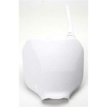 UFO Plastics Front Number Plates for Yamaha White [MPN: YA03823-046]_874653