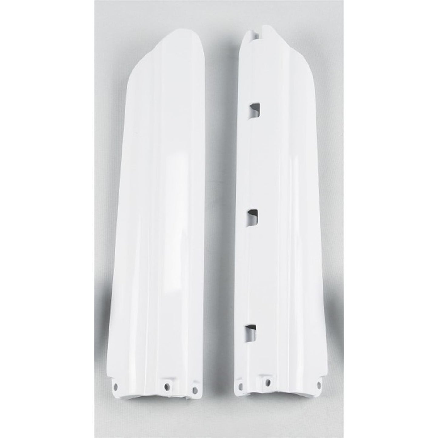 UFO Plastics Fork Slider Protectors for Yamaha White [MPN: YA02838-046]_914587