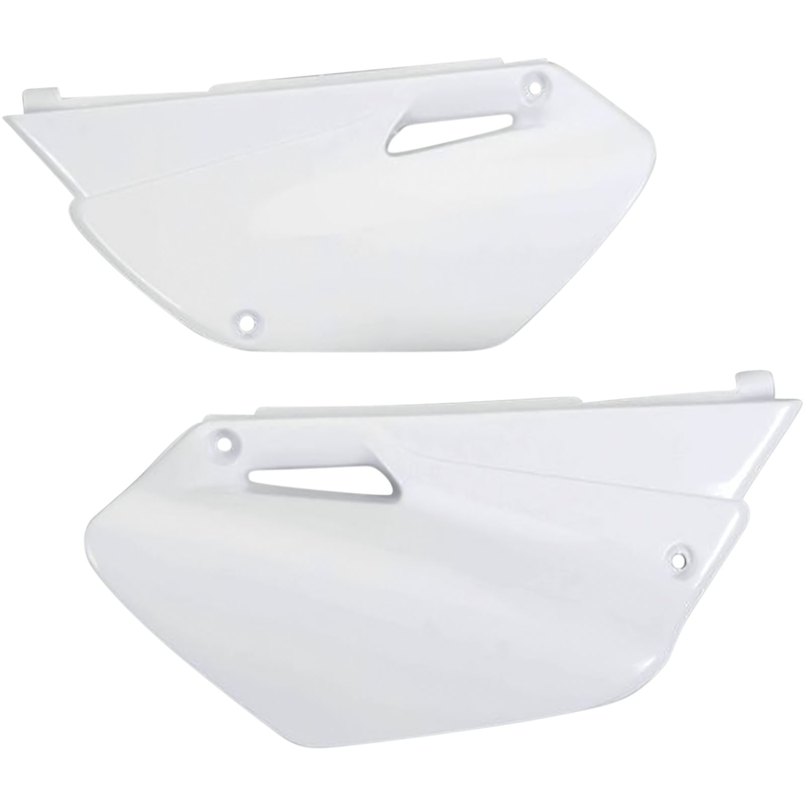 UFO Plastics Side Panels - '02 YZ 80 - White [MPN: YA03856-046]_487286