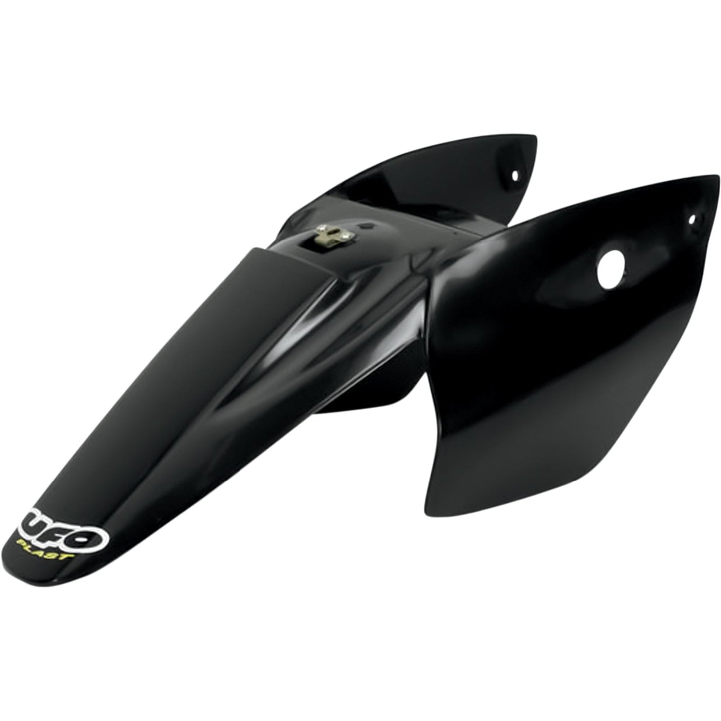 UFO Plastics Rear Fender with Side Panels - Black [MPN: KT03073-001]_486930