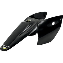 UFO Plastics Rear Fender with Side Panels - Black [MPN: KT03073-001]_486930