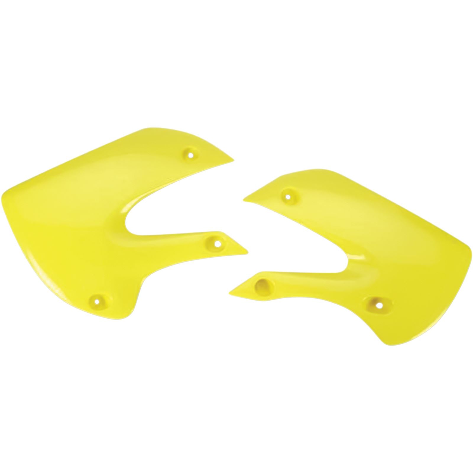 UFO Plastics Radiator Shrouds - Fluorescent Yellow - RM 65 [MPN: SU03927-102]_487078