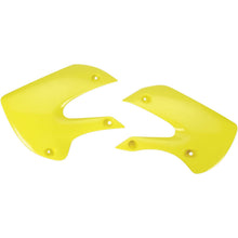 UFO Plastics Radiator Shrouds - Fluorescent Yellow - RM 65 [MPN: SU03927-102]_487078